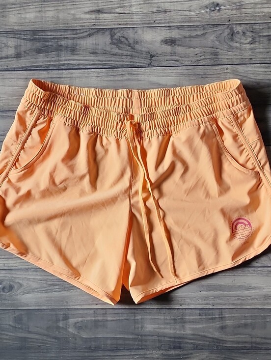 Columbia Pants - Columbia Peach Elastic Waist Athletic Shorts